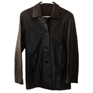 Victor Sanjuan Vintage Italian Genuine Leather Jacket